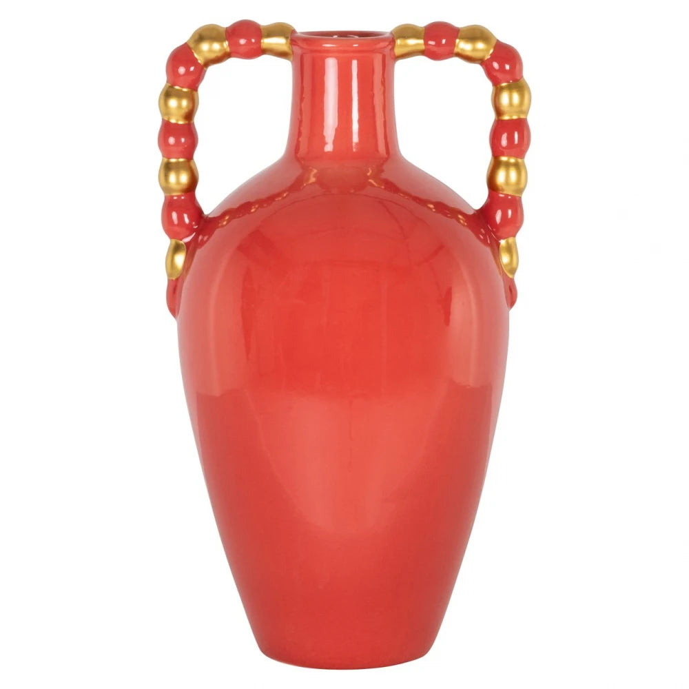 Vaza decorativa din Ceramica Portocaliu L27xH45cm Davita Richmond interiors