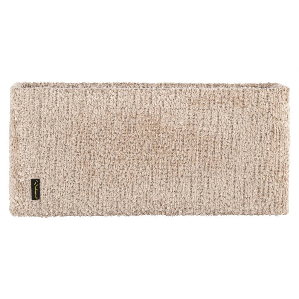 Abajur dreptunghiular din Chenille/Metal Bej/Alb L55xH25cm Emily Richmond interiors