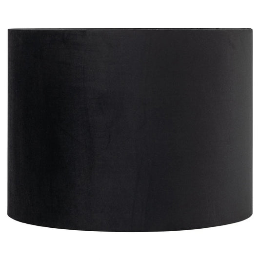 Abajur din Catifea Negru D50xH38cm Jaylinn Richmond Interiors