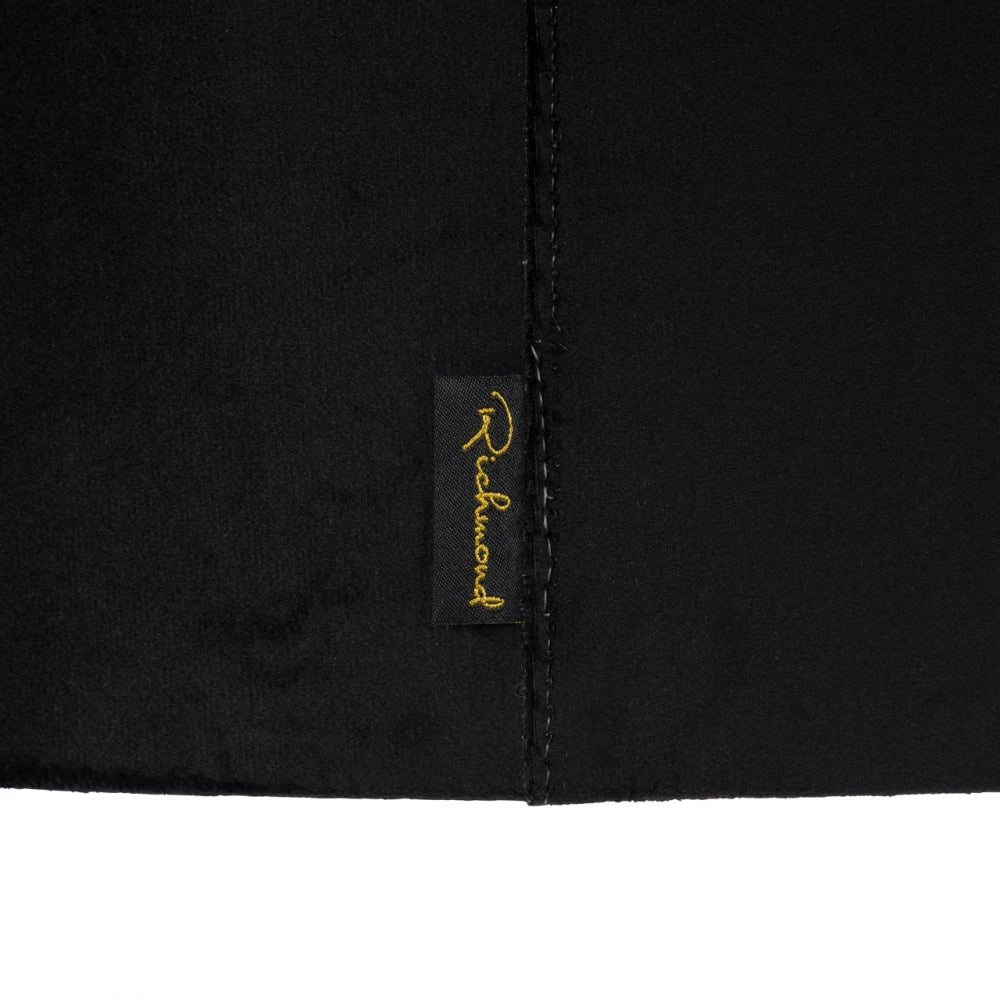 Abajur din Catifea Negru D50xH38cm Jaylinn Richmond Interiors
