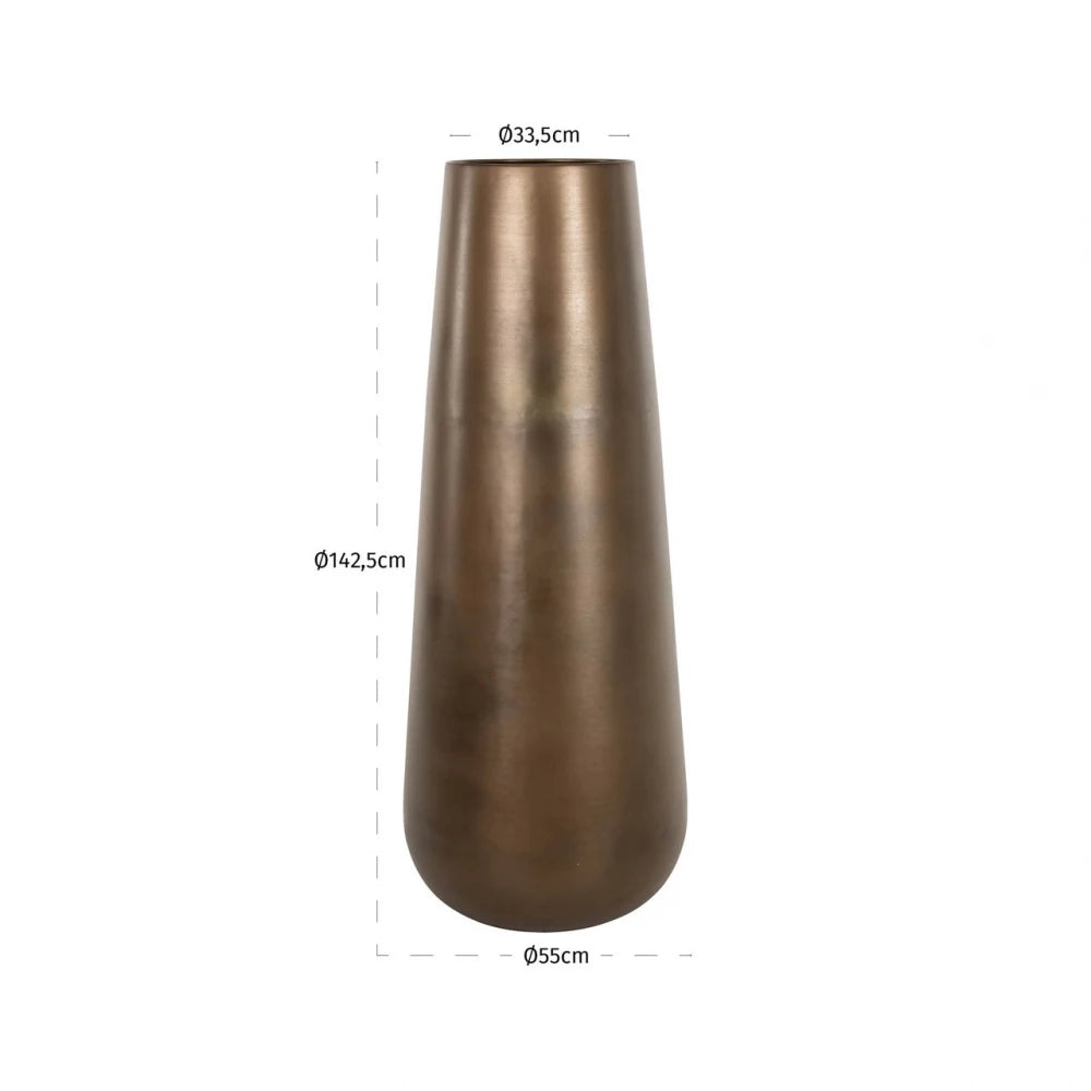 Vaza decorativa din Aluminiu Alama D56xH142cm Kenza Richmond Interiors