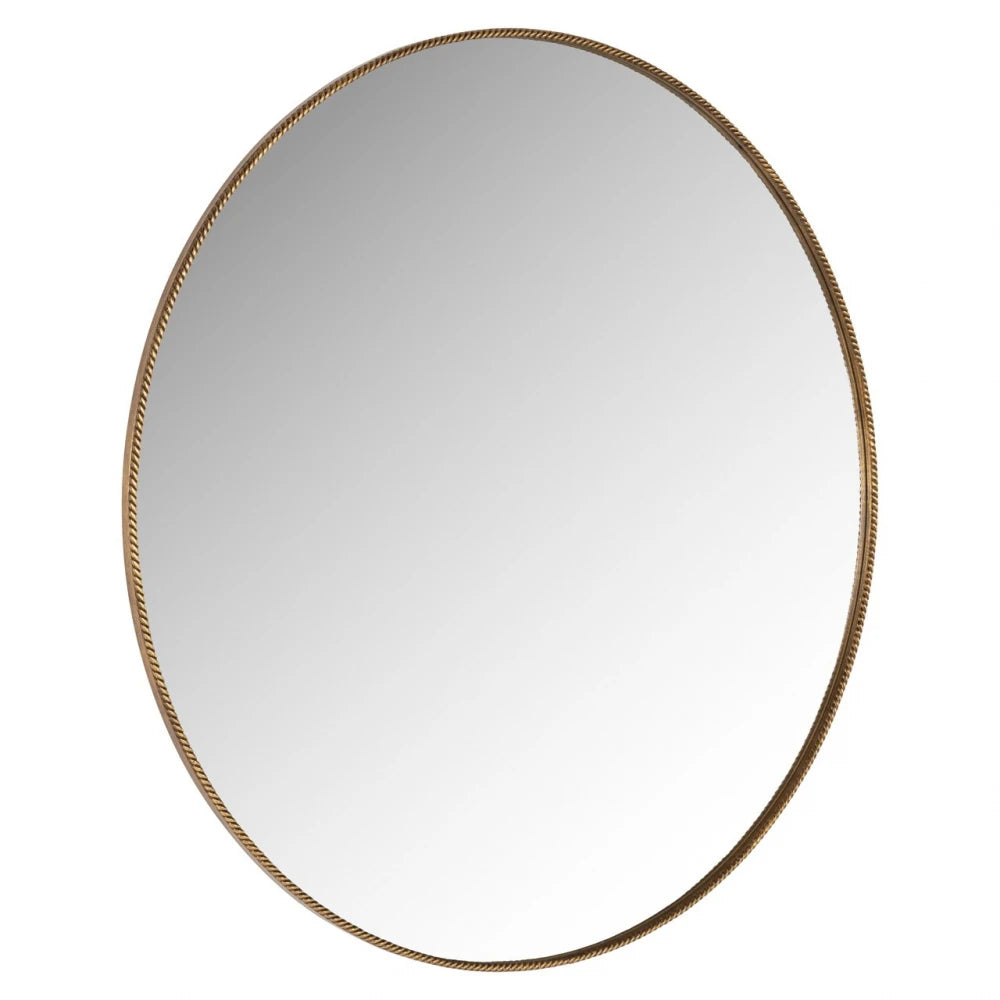Oglinda cu rama din Metal Auriu D110cm Lavinia Richmond Interiors