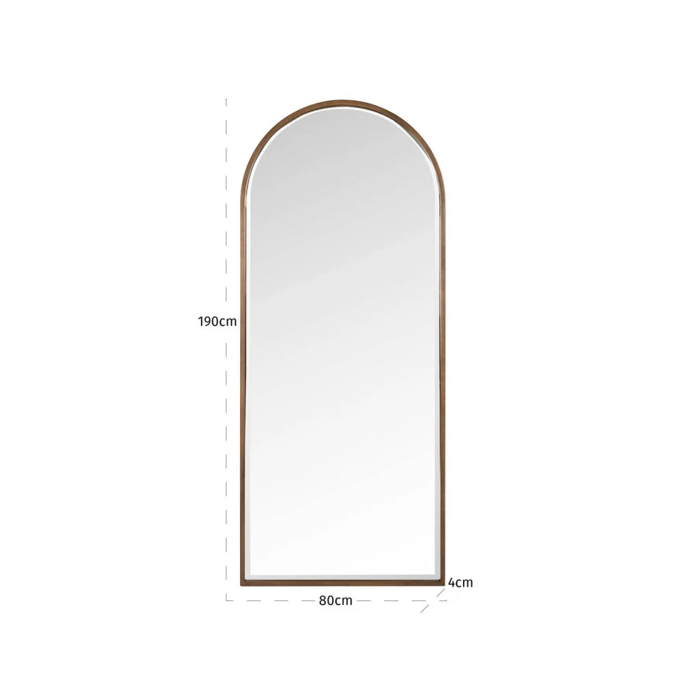 Oglinda de podea din Metal Auriu periat L80xH190cm Maylinn Richmond interiors