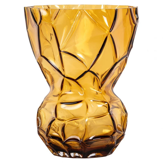 Vaza decorativa din Sticla Auriu amber D23xH30cm Mason Richmond Interiors