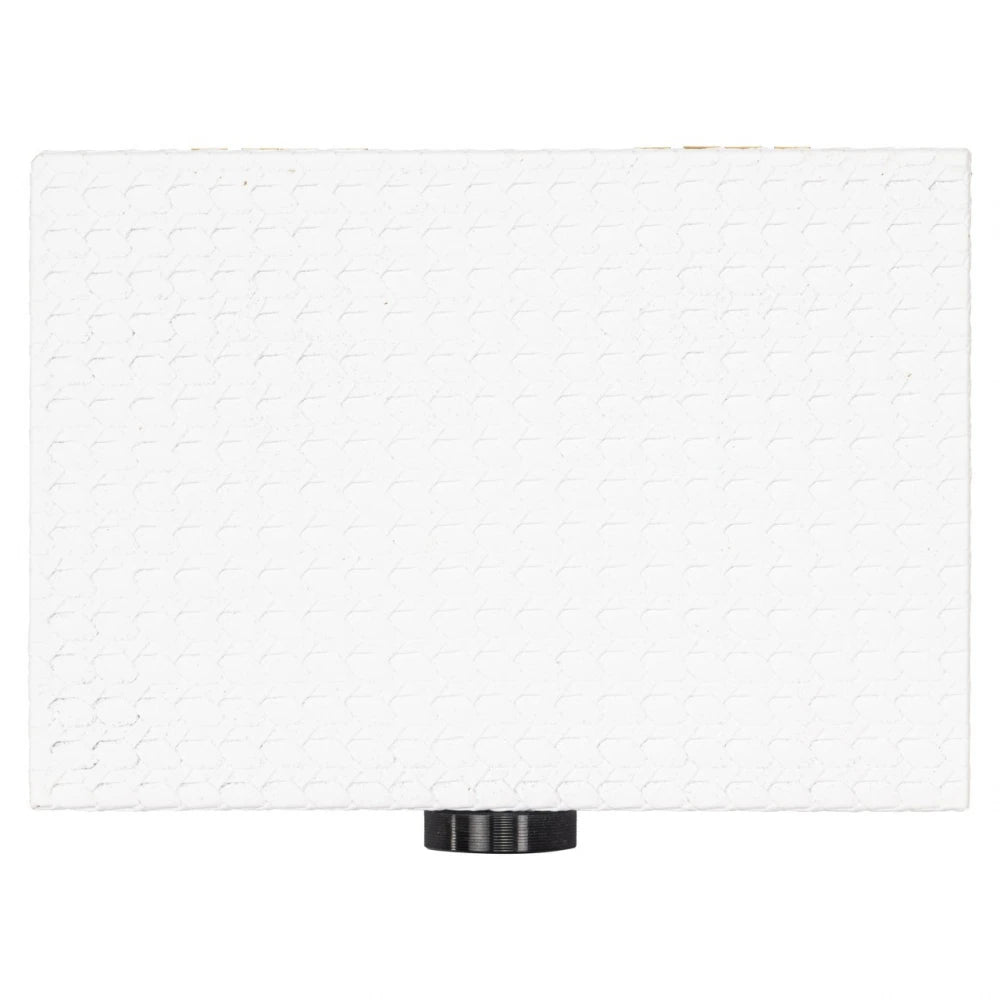 Cutie decorativa din MDF/Piele sintetica Alb L18xH7.5cm Myrth Richmond interiors