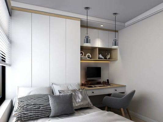 Pendul din Metal Negru 20W D12xH140cm Erika