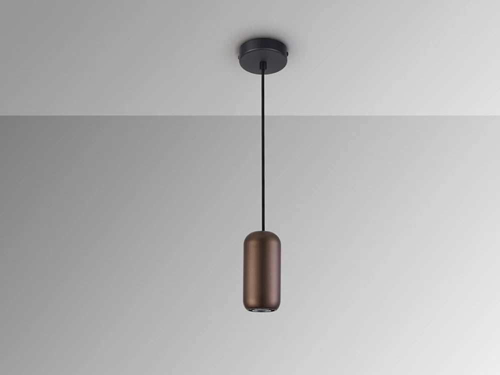 Pendul din Metal Maro inchis/Negru D10xH160cm Nimes