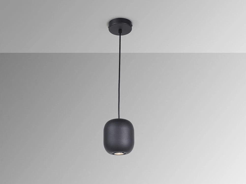 Pendul din Metal Negru 10W D12xH160cm Nimes