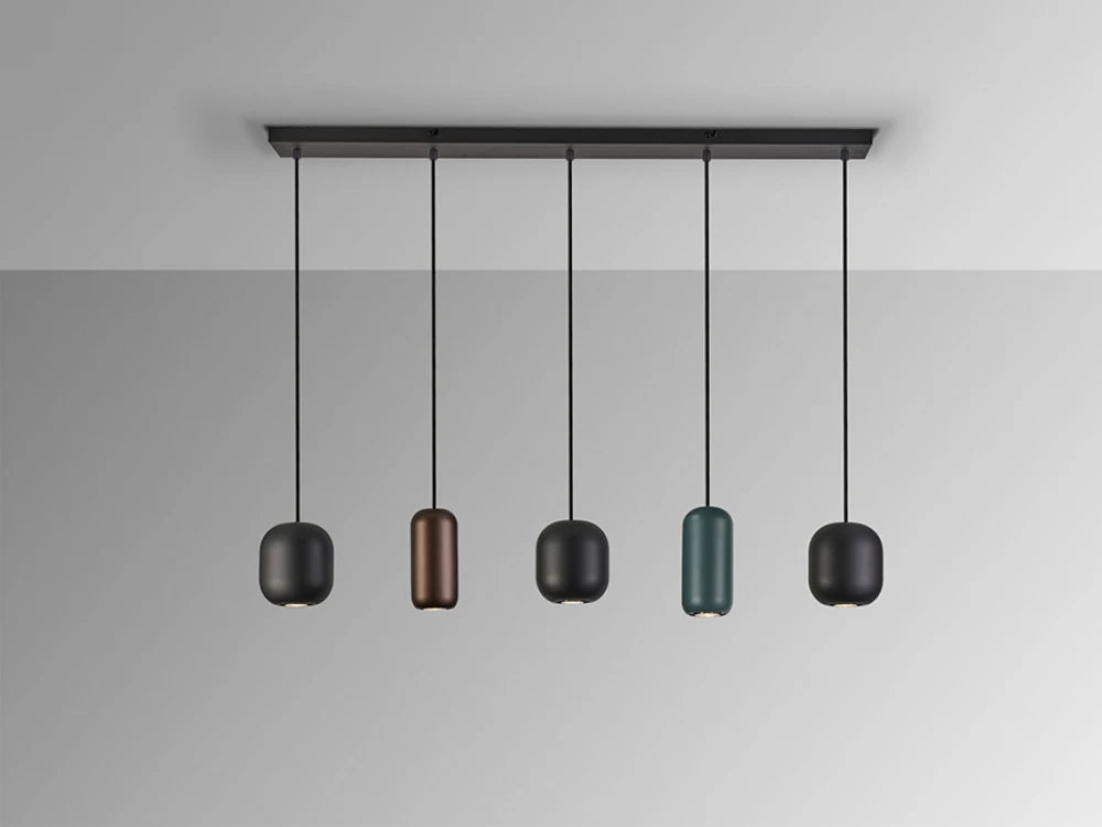 Lustra din Metal Multicolor/Negru L102xH160cm Nimes