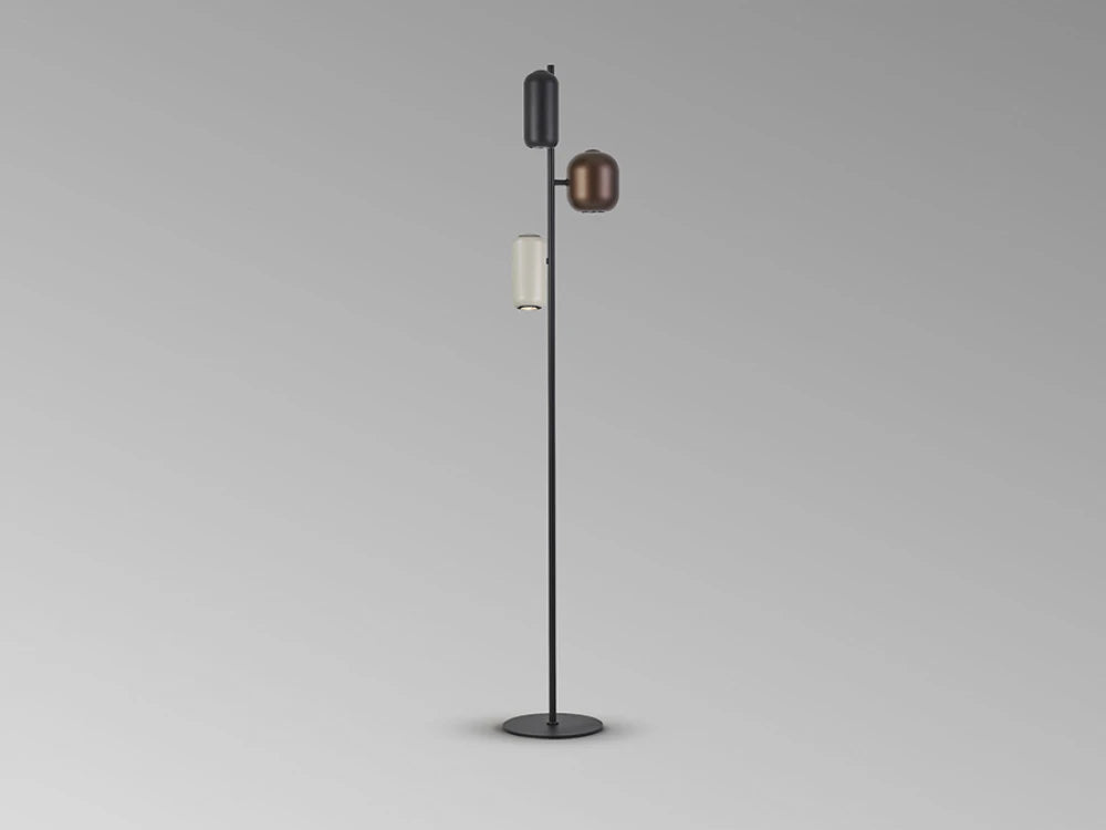 Lampa de podea din Metal Multicolor/Negru D28xH145cm Nimes