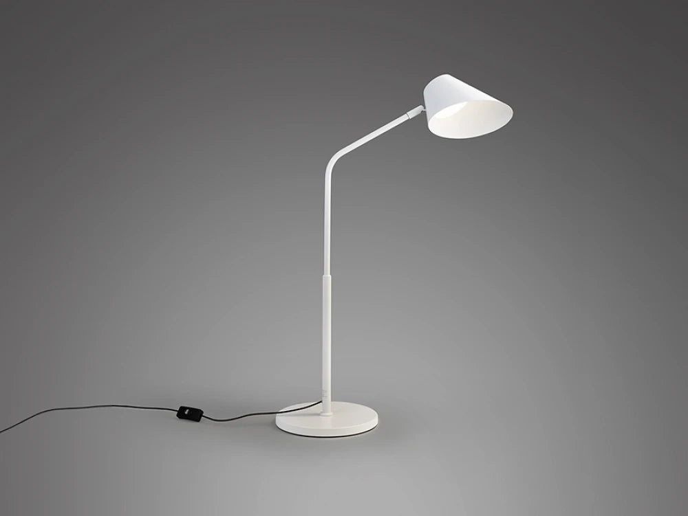 Veioza din Metal/Aluminiu Alb 12W L52xH77cm Esino
