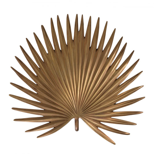 Aplica de perete din Metal Alama H32xL34cm Foliage Eichholtz