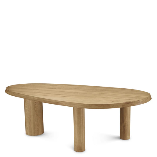 Masa din Lemn de stejar Maro L240xH76.5cm Prelude Eichholtz