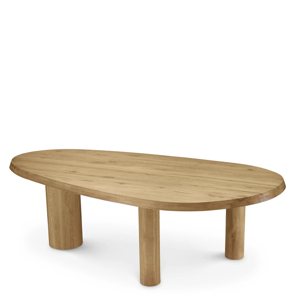 Masa din Lemn de stejar Maro L240xH76.5cm Prelude Eichholtz