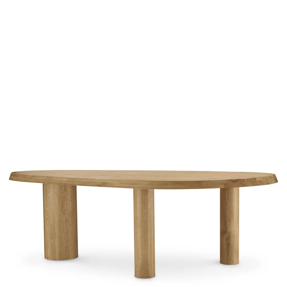 Masa din Lemn de stejar Maro L240xH76.5cm Prelude Eichholtz