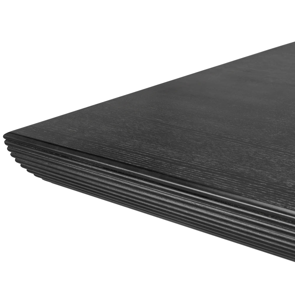 Masa din Furnir de stejar  Negru L230xH76cm Winston Eichholtz