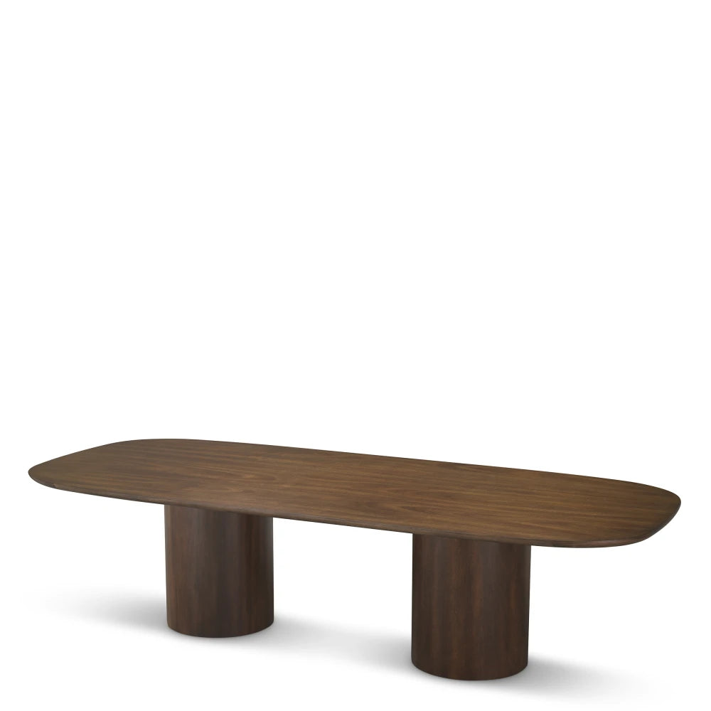 Masa din Furnir/MDF Maro L300xH76cm Glenmont Eichholtz