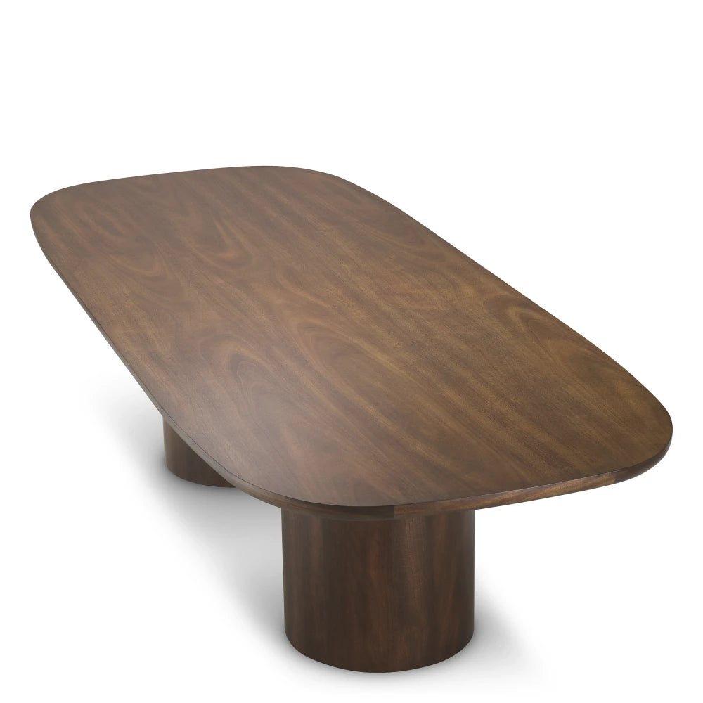 Masa din Furnir/MDF Maro L300xH76cm Glenmont Eichholtz