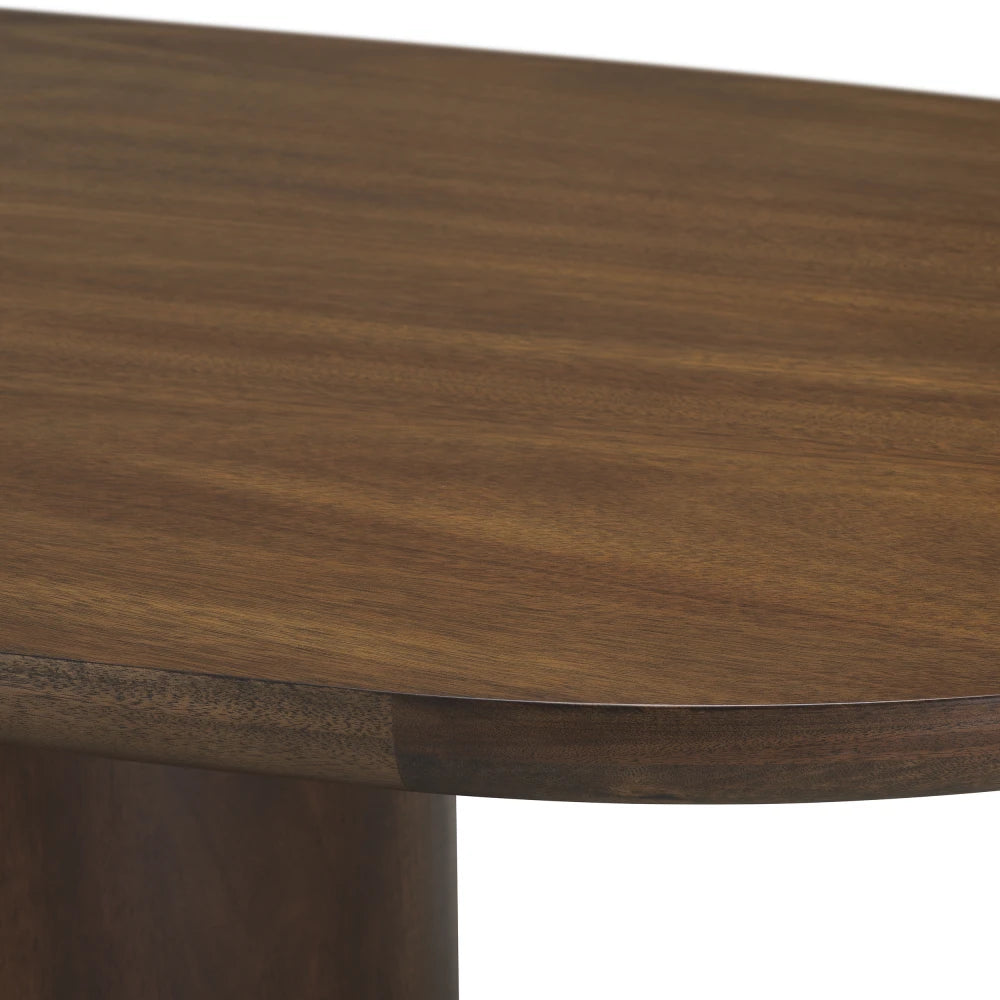 Masa din Furnir/MDF Maro L300xH76cm Glenmont Eichholtz
