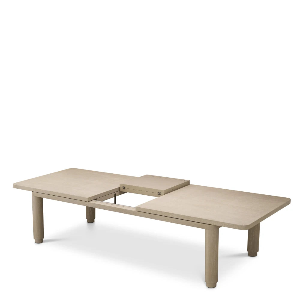 Masa extensibila din Furnir de stejar Maro deschis L240-310xH80cm Atelier S Eichholtz