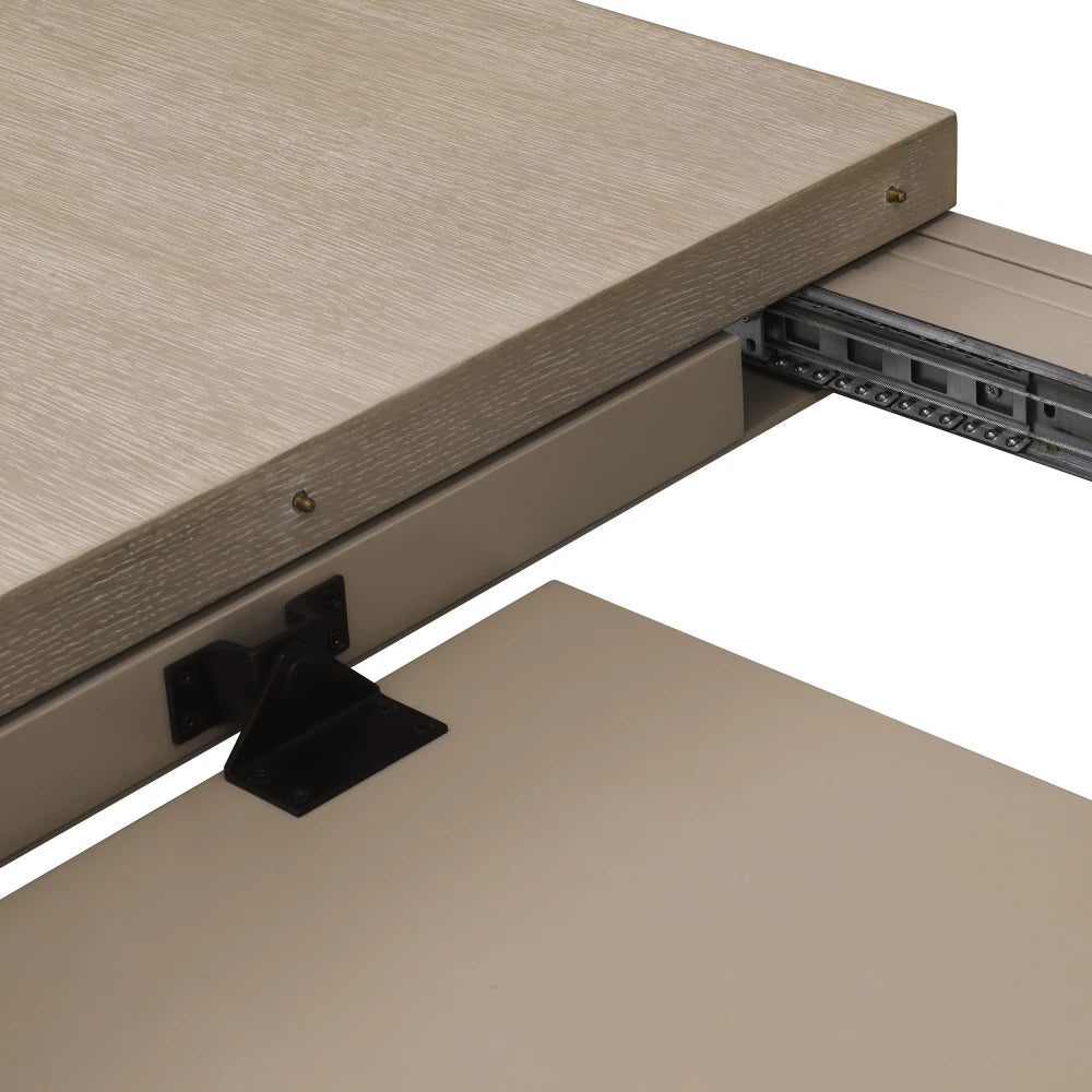 Masa extensibila din Furnir de stejar Maro deschis L240-310xH80cm Atelier S Eichholtz