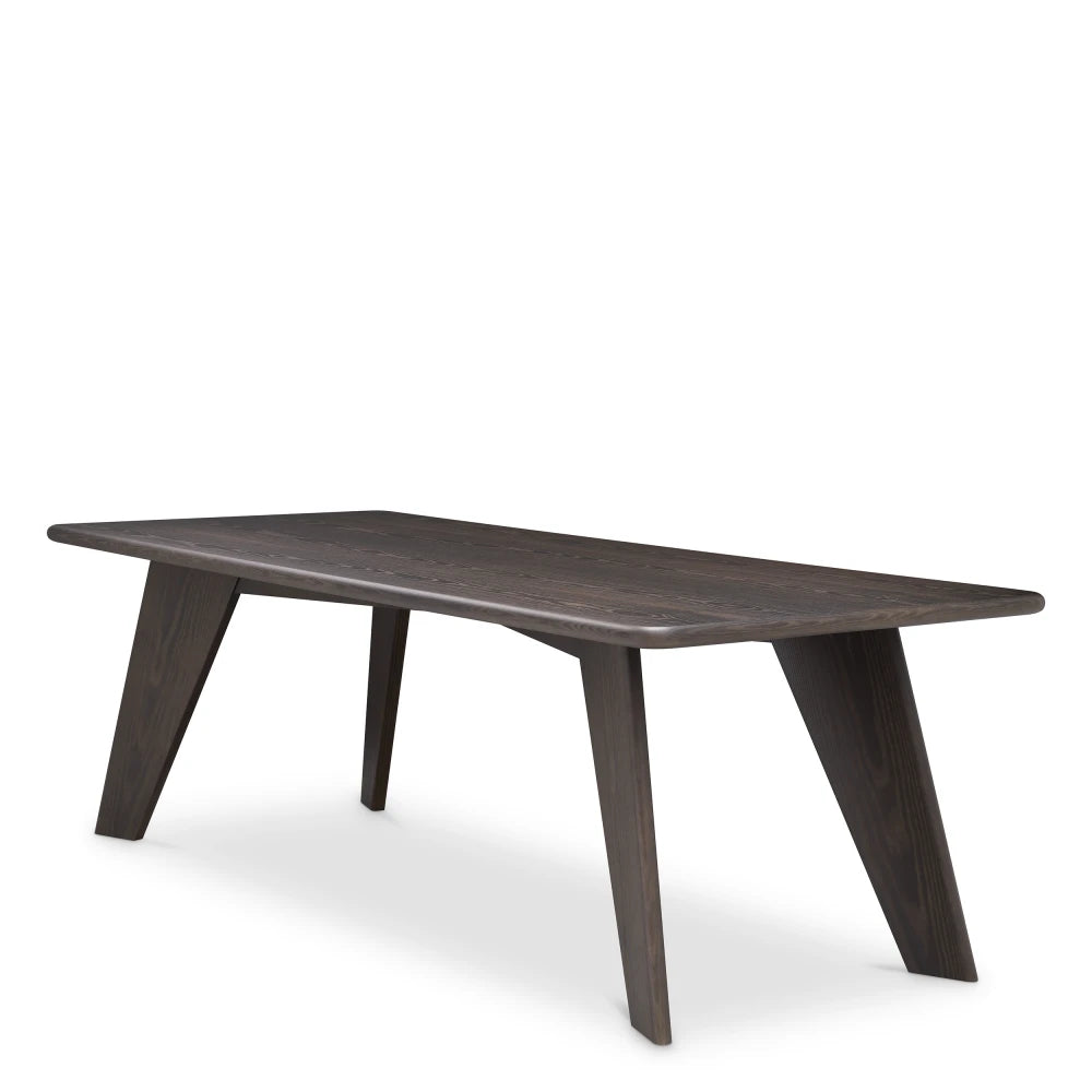 Masa din Furnir de frasin Maro L240xH76cm Langford Eichholtz