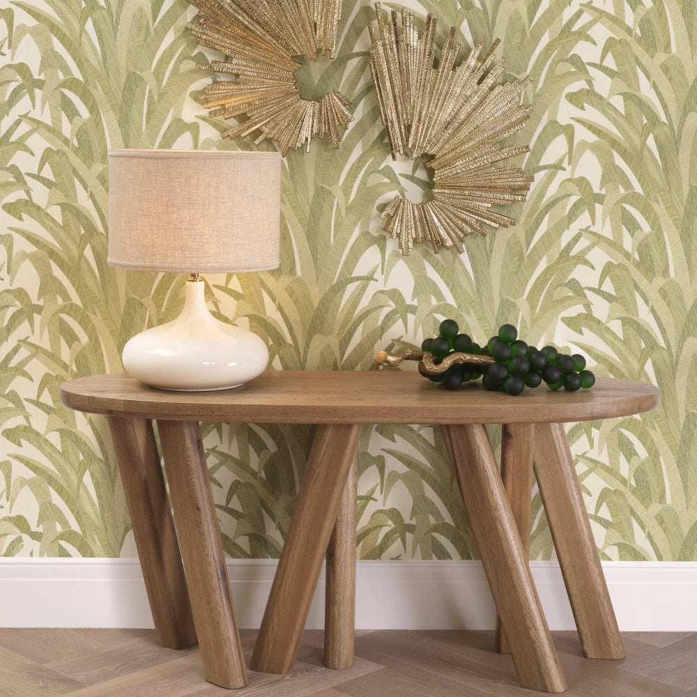 Set 2 decoratiuni de perete din Metal Auriu L45xH72cm Bryant Eichholtz