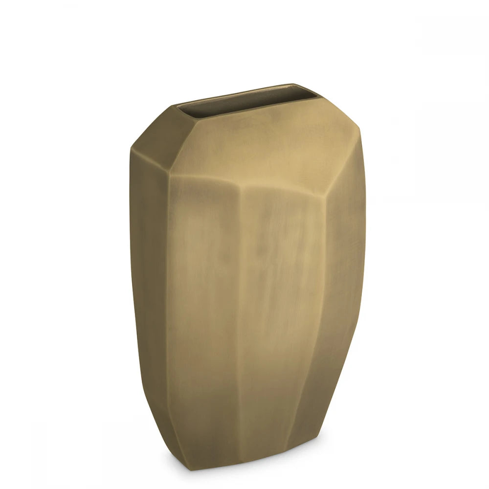 Vaza decorativa din Metal Alama L24.5xH43.5cm Linos S Eichholtz