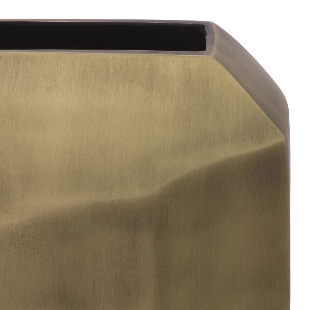 Vaza decorativa din Metal Alama L24.5xH43.5cm Linos S Eichholtz