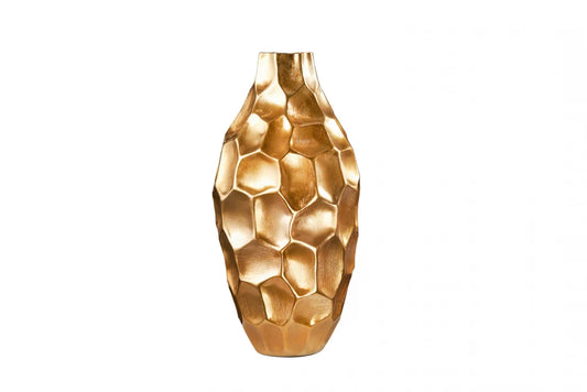 Vaza din Metal Auriu D22xH45cm ORGANIC ORIENT