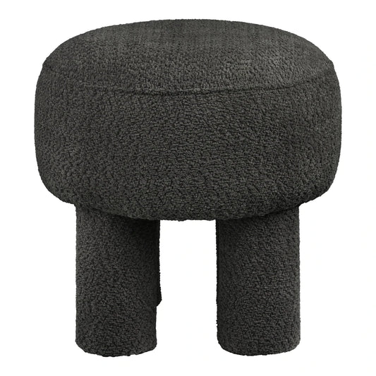 Puf din Stofa Gri carbune D43xH43cm Canberra