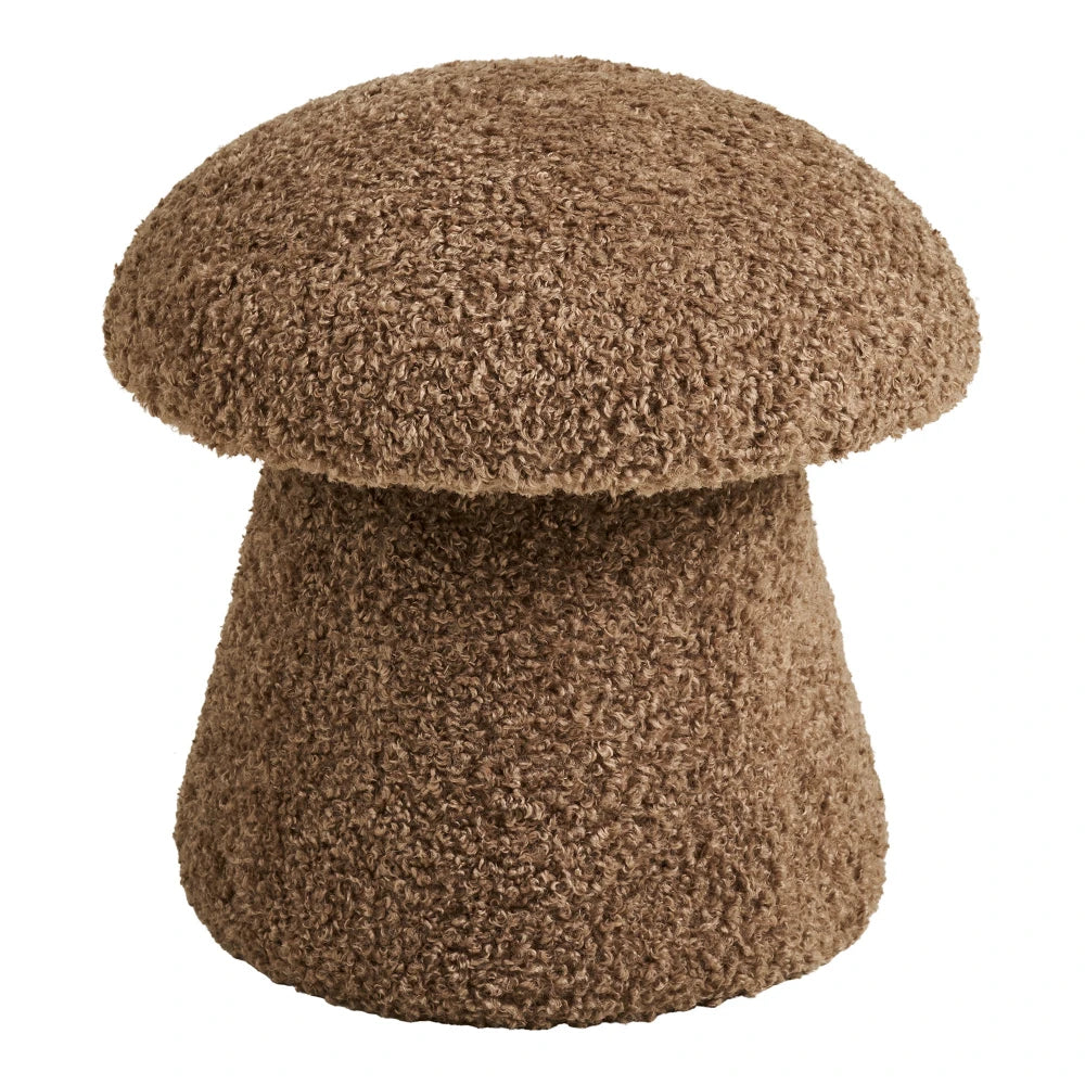 Puf din Stofa Maro D45xH45cm Enna