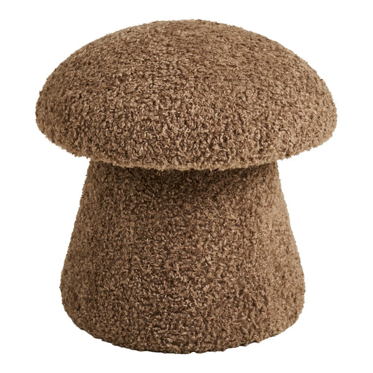 Puf din Stofa Maro D45xH45cm Enna