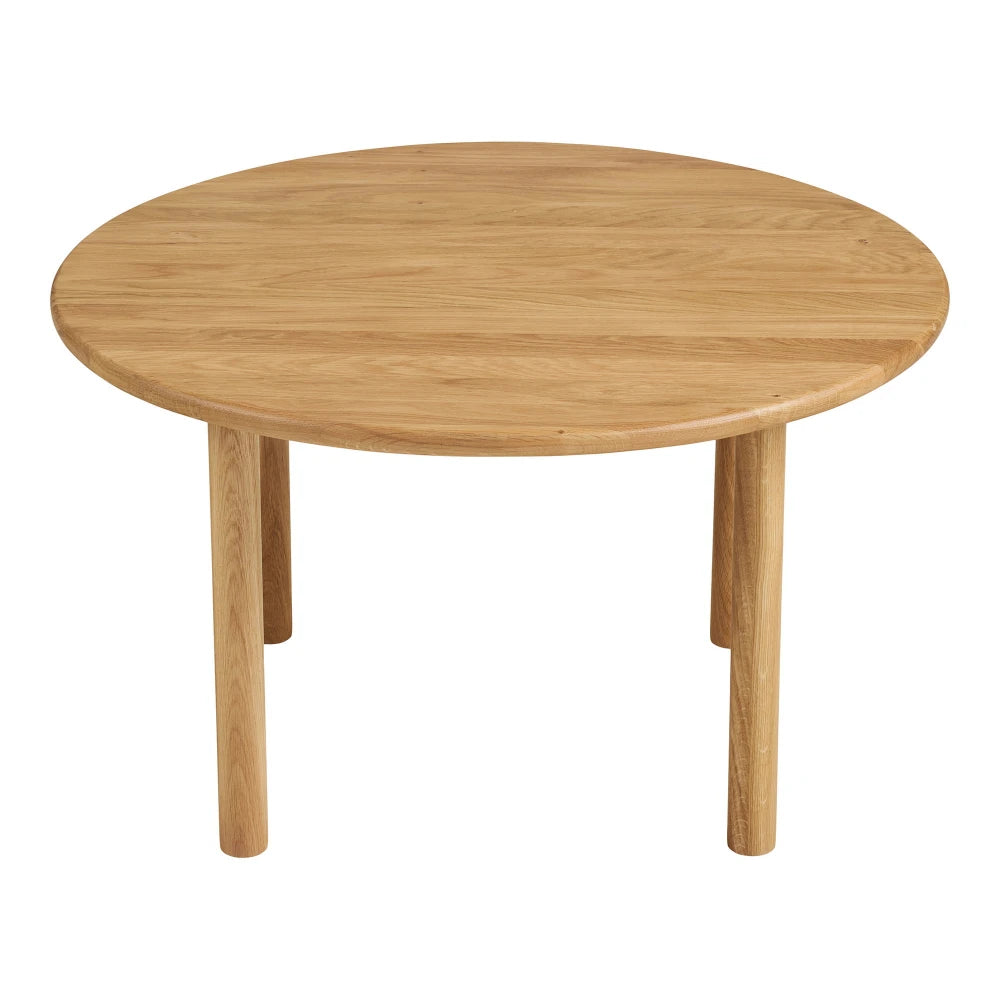 Masuta de cafea din Lemn de stejar Maro D70xH40cm Jena