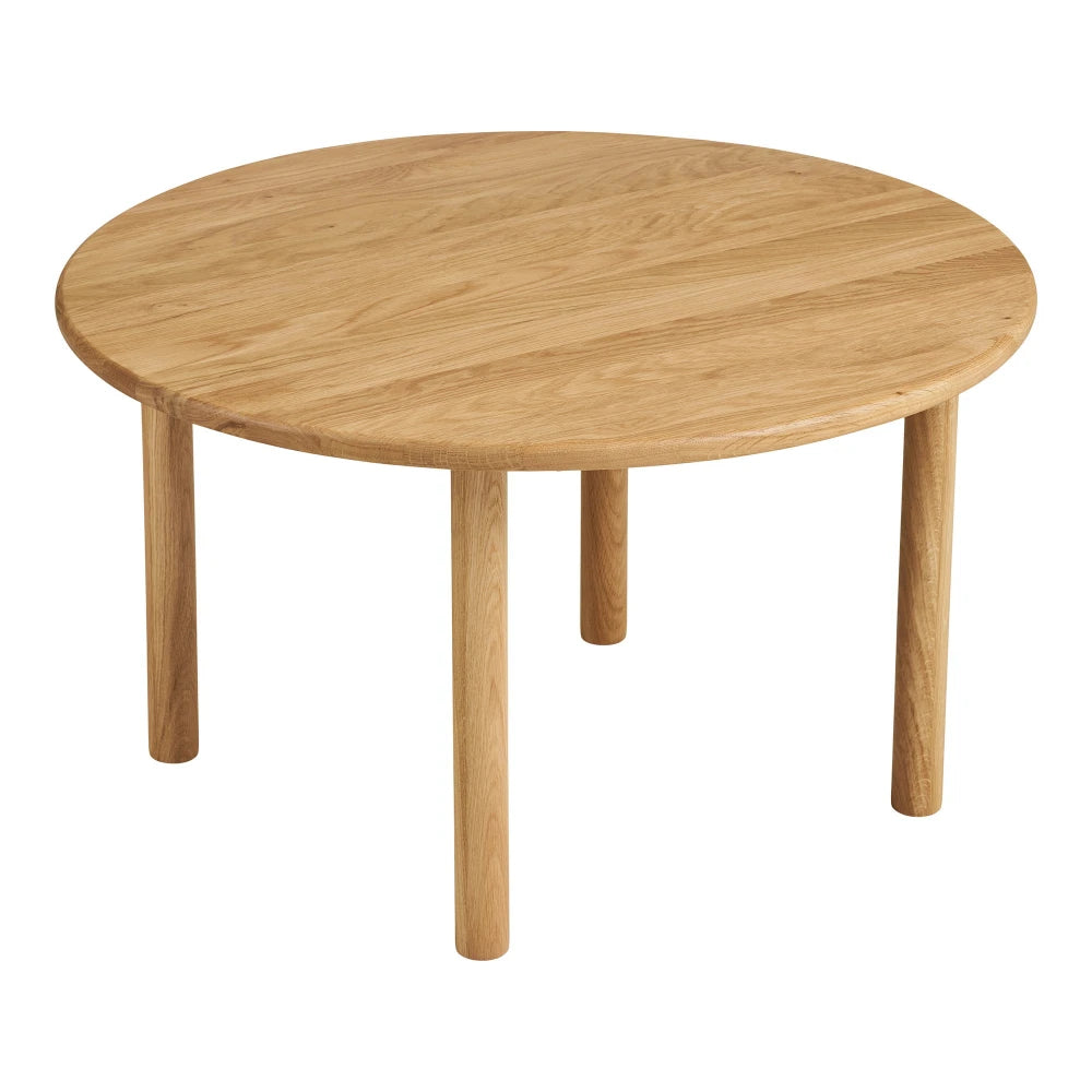 Masuta de cafea din Lemn de stejar Maro D70xH40cm Jena