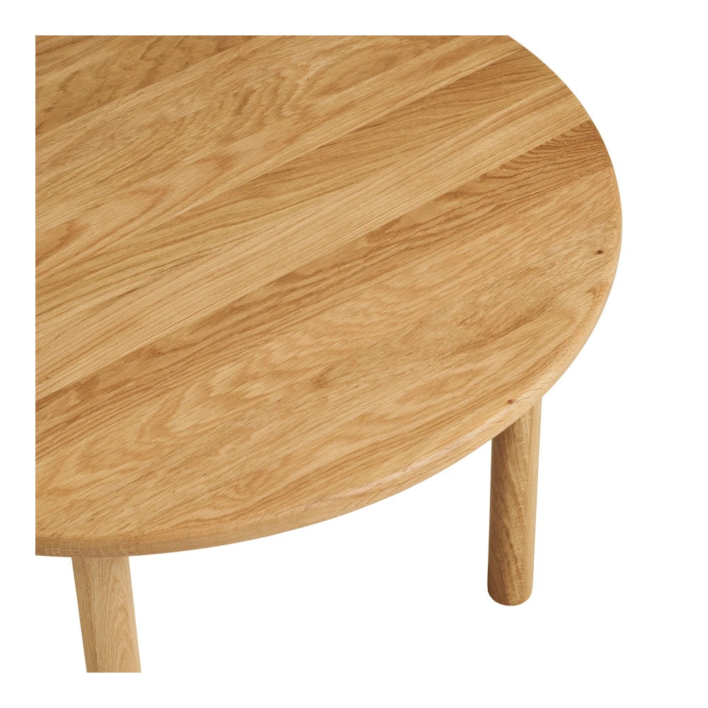 Masuta de cafea din Lemn de stejar Maro D70xH40cm Jena
