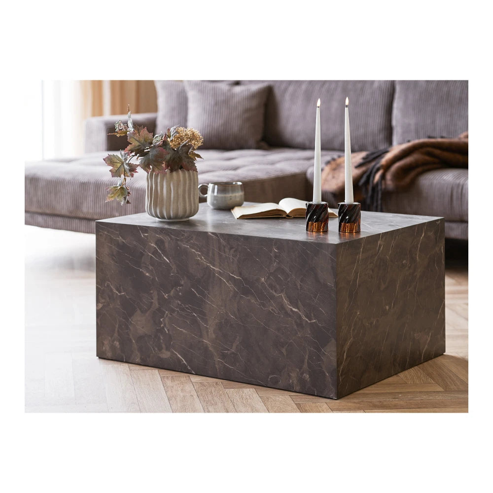 Masuta de cafea din MDF Maro L80xH40cm Prague