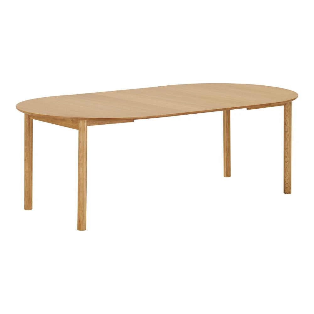 Masa extensibila din MDF+Furnir de stejar Maro L120/170/220xH75cm Bundaberg
