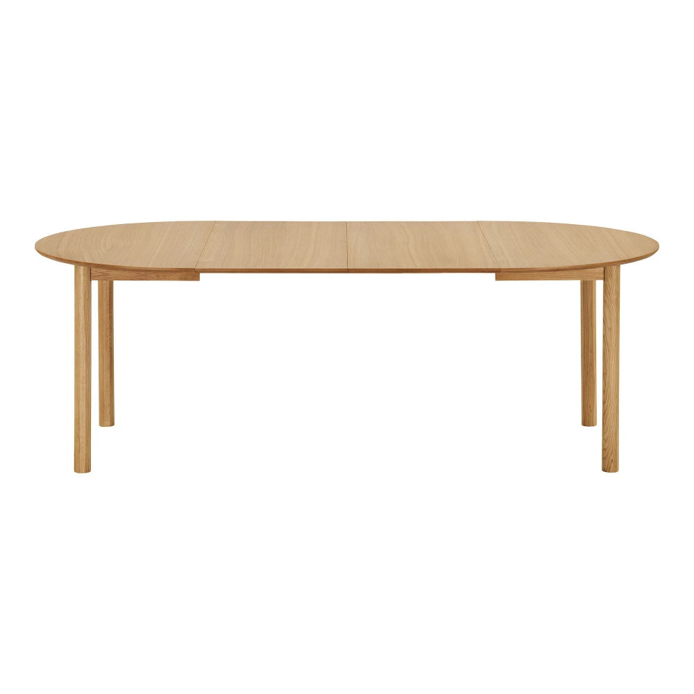 Masa extensibila din MDF+Furnir de stejar Maro L120/170/220xH75cm Bundaberg