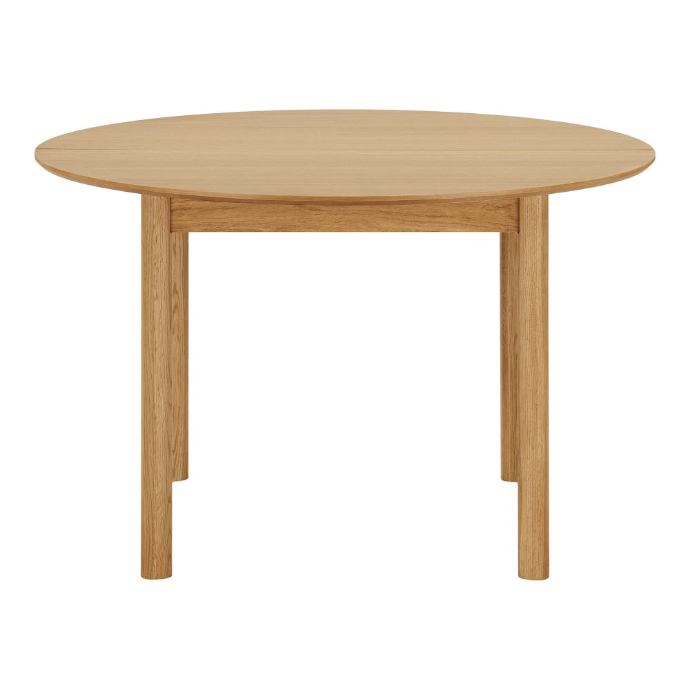 Masa extensibila din MDF+Furnir de stejar Maro L120/170/220xH75cm Bundaberg