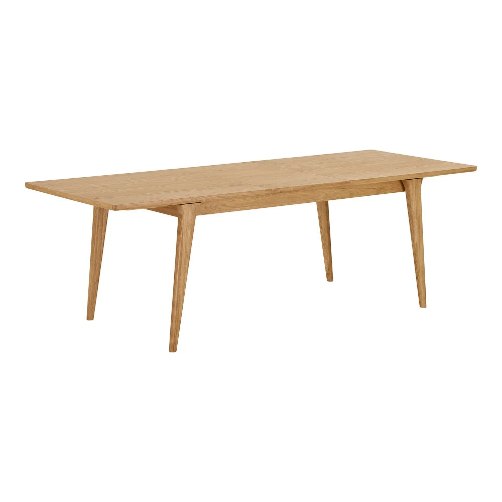 Masa extensibila din MDF+Furnir de stejar Maro L180/230xH75cm Darwin