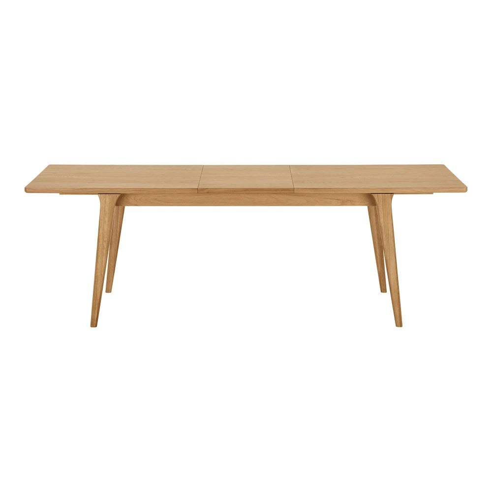 Masa extensibila din MDF+Furnir de stejar Maro L180/230xH75cm Darwin