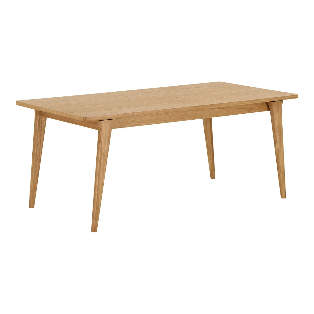 Masa extensibila din MDF+Furnir de stejar Maro L180/230xH75cm Darwin