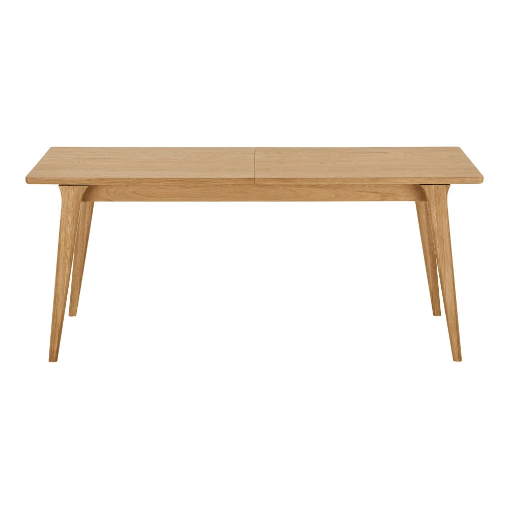 Masa extensibila din MDF+Furnir de stejar Maro L180/230xH75cm Darwin