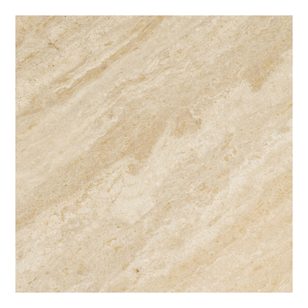 Masa din MDF+Furnir de frasin Maro si Ceramica Bej L200xH76cm Noli