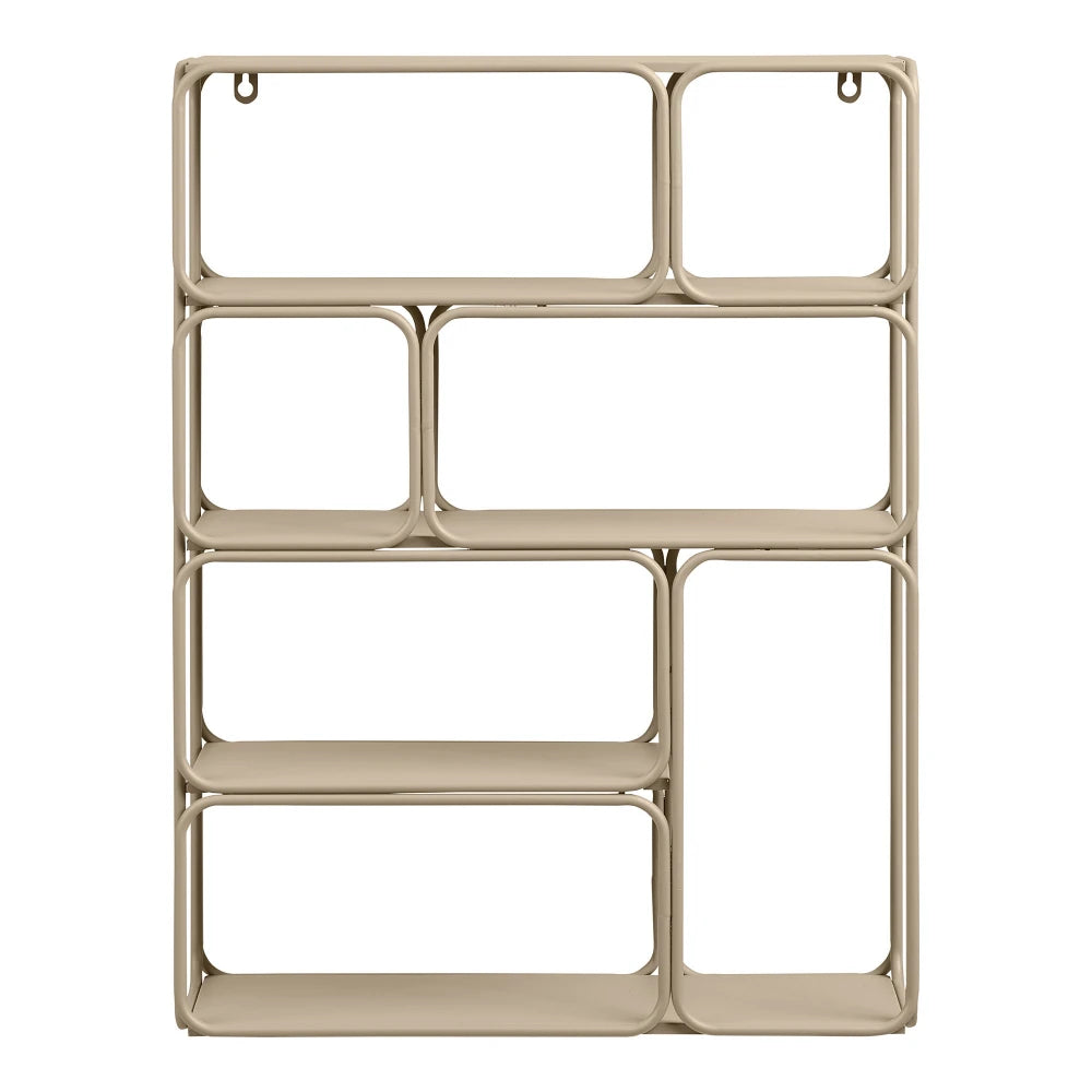 Etajera suspendata din Metal Bej L48xH64cm Lanciano
