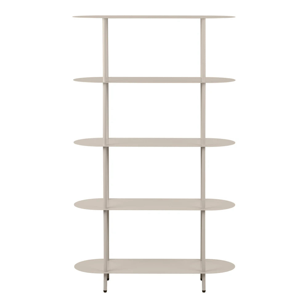 Etajera din Metal Bej L90xH150cm Rieti