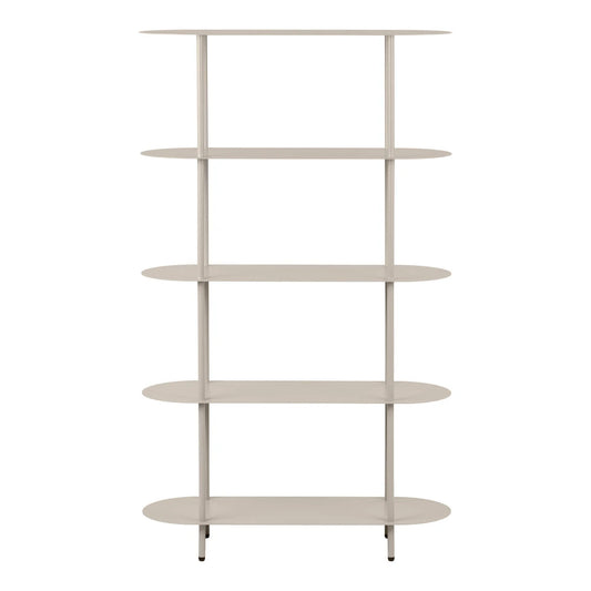 Etajera din Metal Bej L90xH150cm Rieti