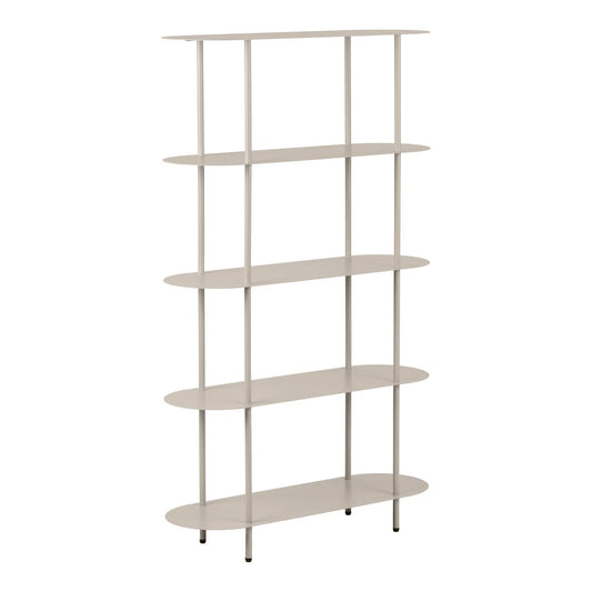 Etajera din Metal Bej L90xH150cm Rieti