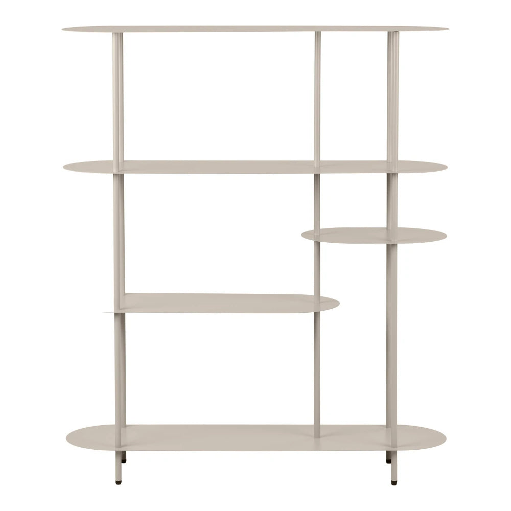 Etajera din Metal Bej L118xH139cm Rieti